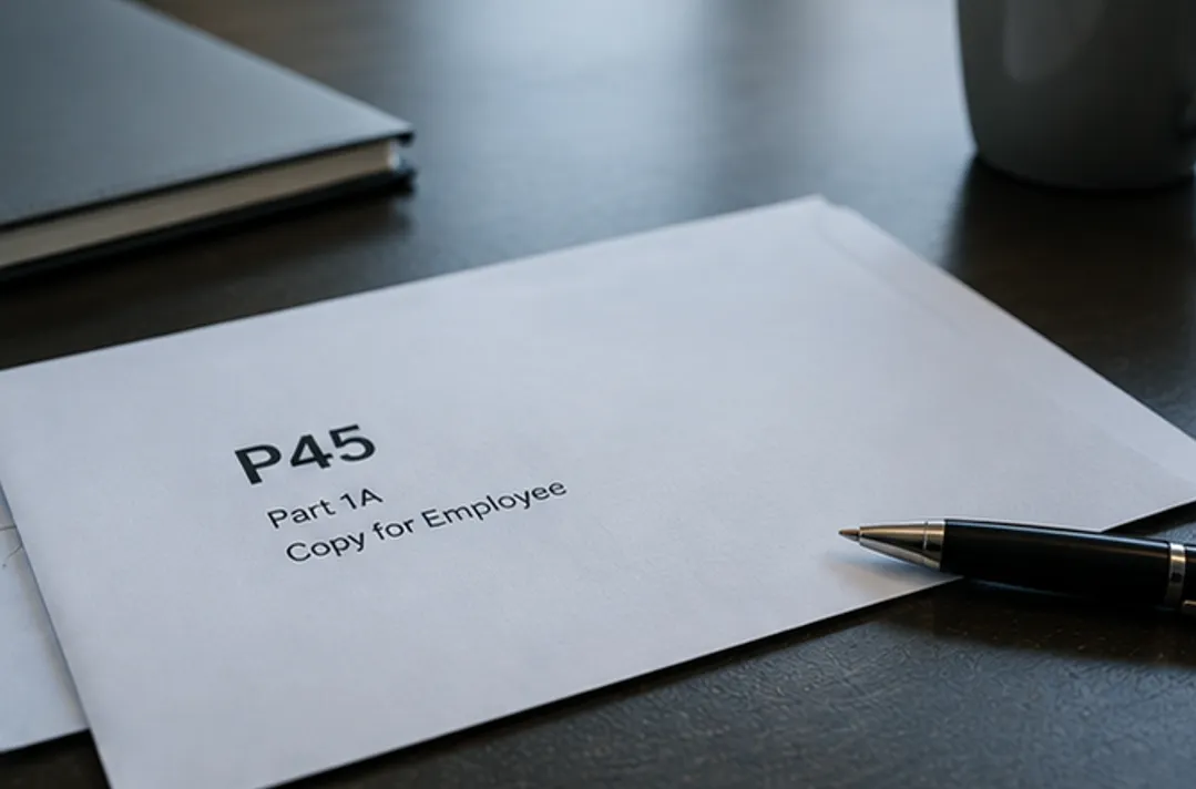 What is a P45 and when will I receive one?