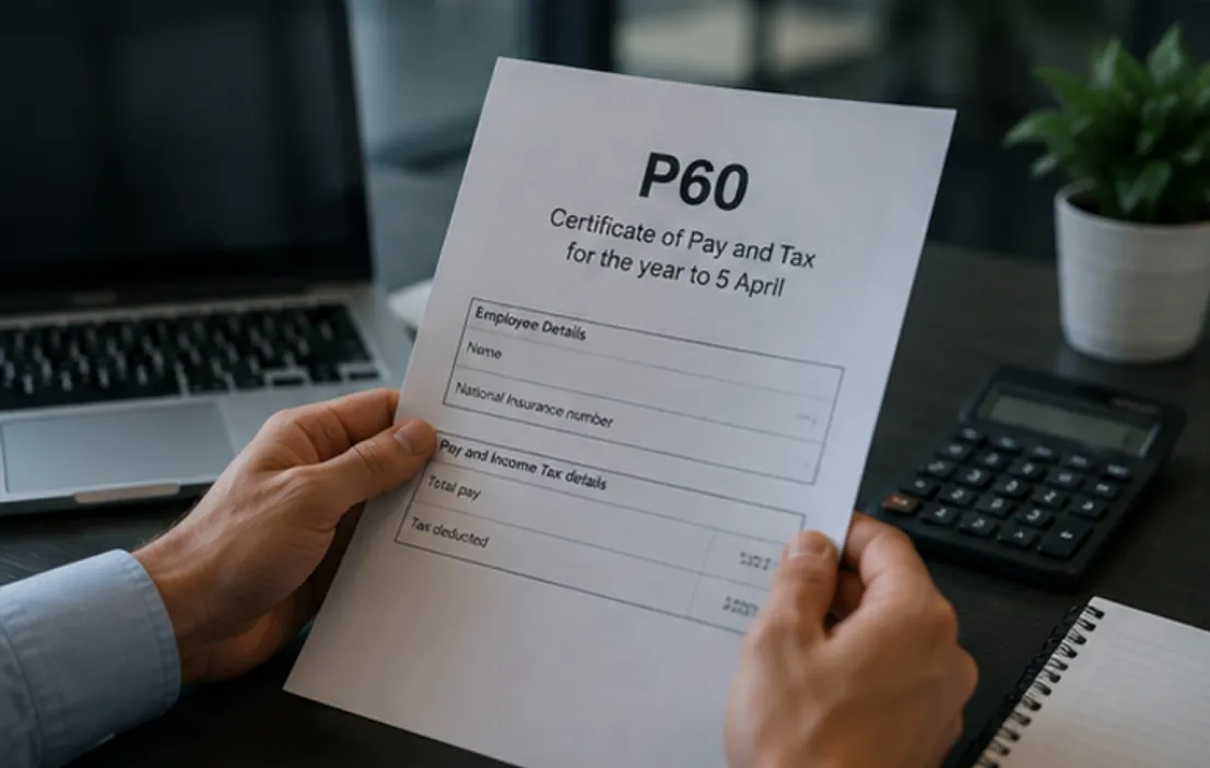 What is a P60 and why might I need it?