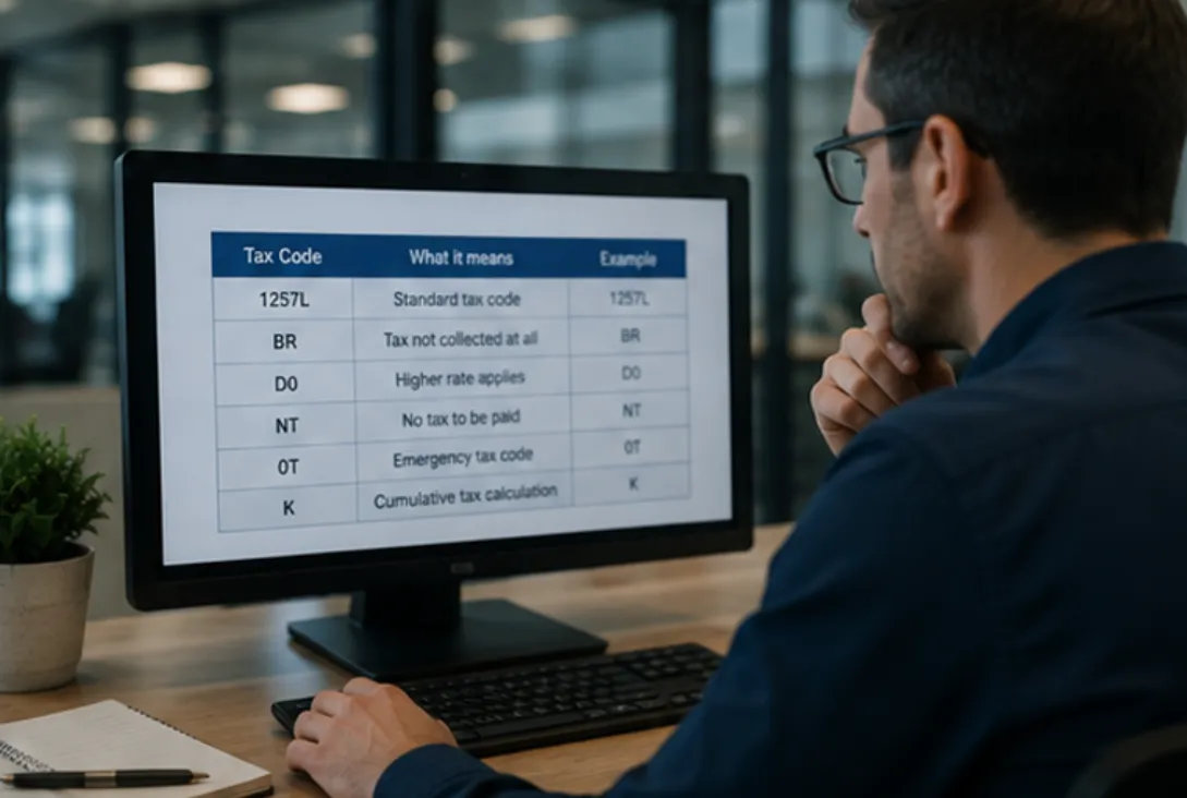 How do tax codes work for umbrella employees?