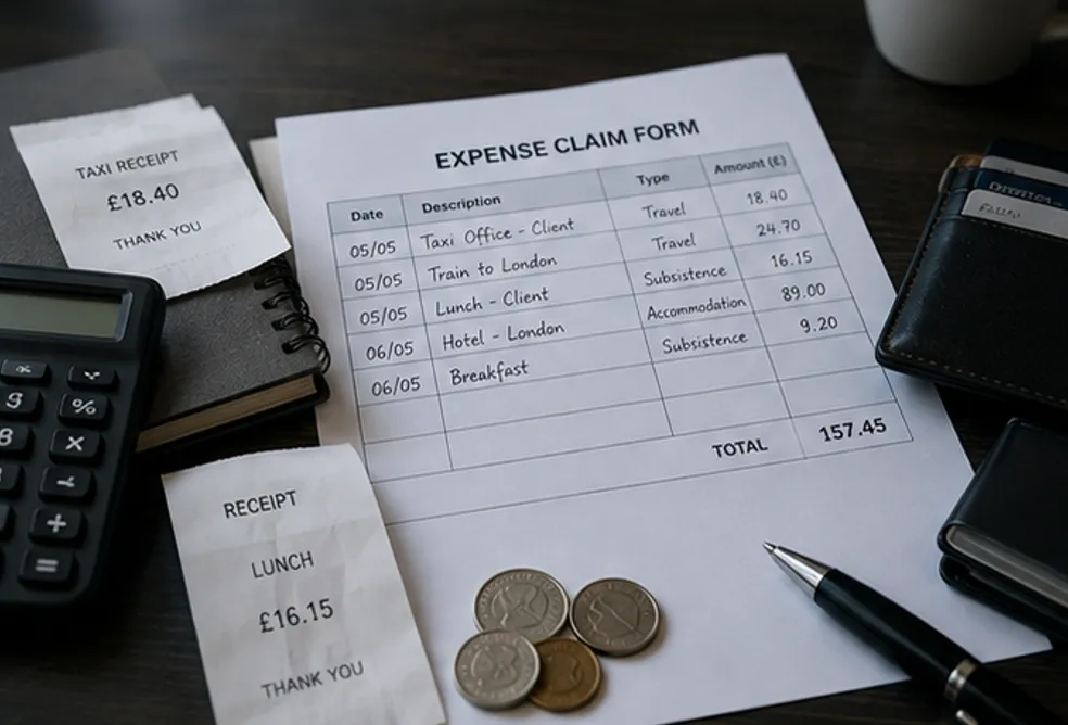 Can umbrella employees claim travel, subsistence or other work expenses?