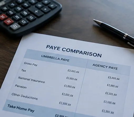 Why do contractors use umbrella companies?